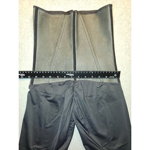 Squeem 26SB Sexy Body High Waist Mid Thigh Shaping Short Black Size 6 - Picture 3 of 7